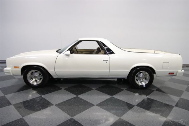 1987 White Chevrolet El Camino