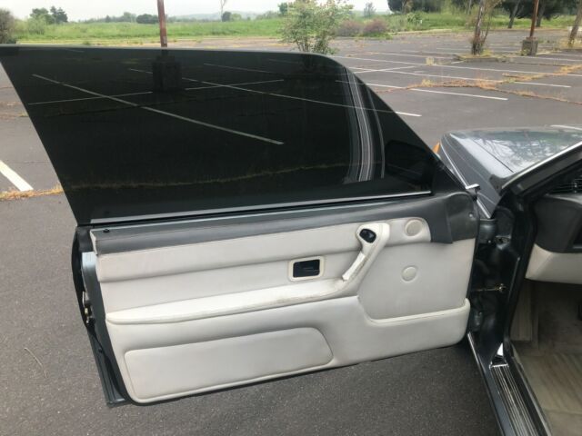 1987 Blue BMW 6-Series Coupe