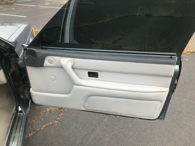 1987 Blue BMW 6-Series Coupe