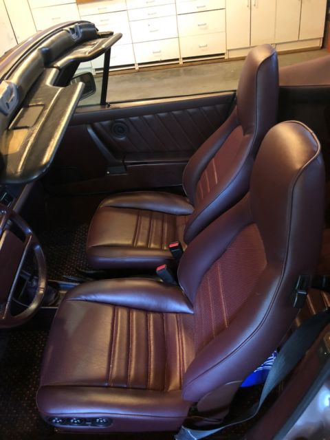 1987 Casis Red Porsche 911 Convertible