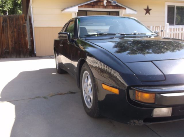 1987 Black Porsche 944 Coupe