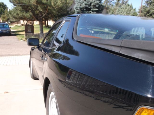 1987 Black Porsche 944 Coupe