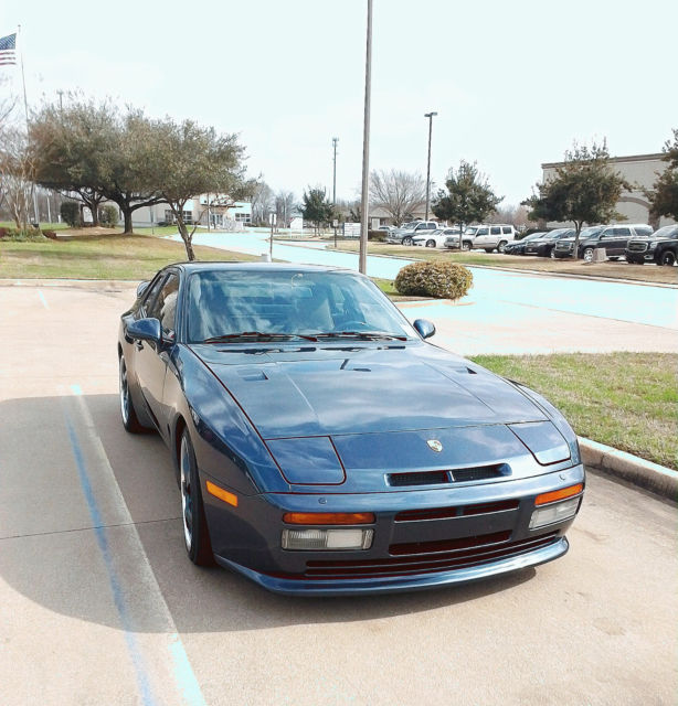 1987 Blue Porsche 944 Coupe