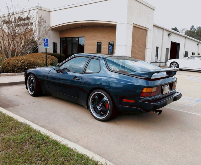 1987 Blue Porsche 944 Coupe