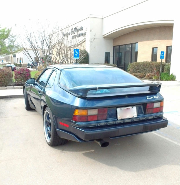 1987 Blue Porsche 944 Coupe