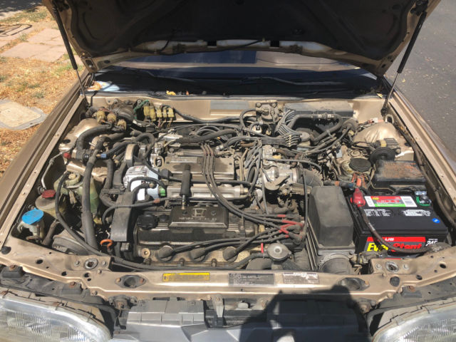 1987 Gold Acura Legend Coupe