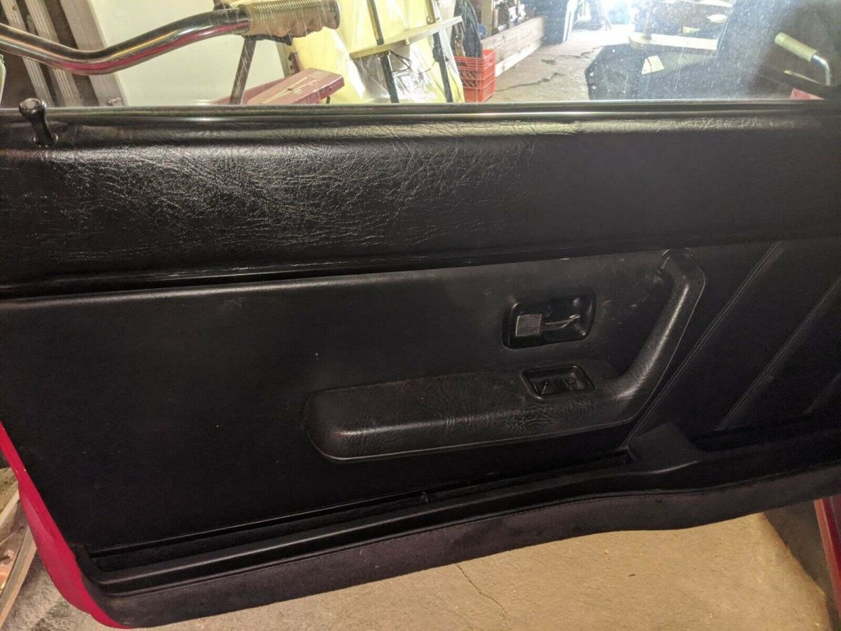 1987 Red Audi Coupe Coupe