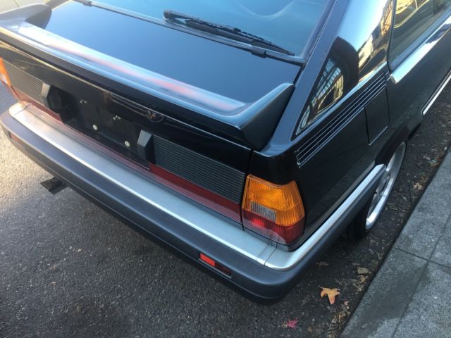 19870000 Black Audi Coupe Coupe