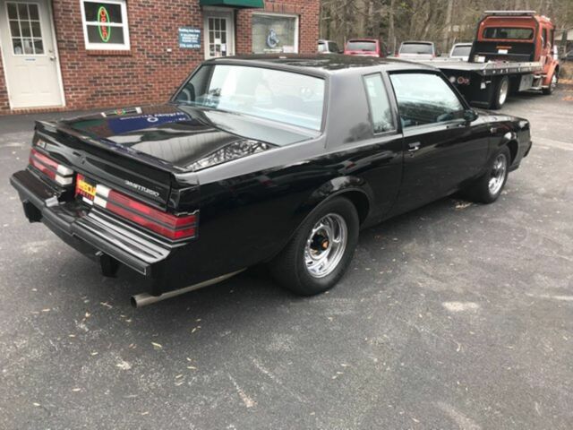 1987 Black Buick Grand National Coupe