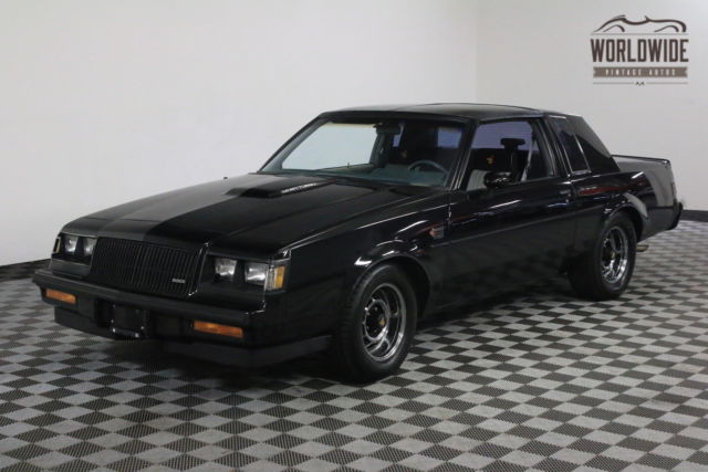 1987 Black Buick Grand National