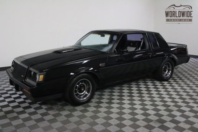 1987 Black Buick Grand National