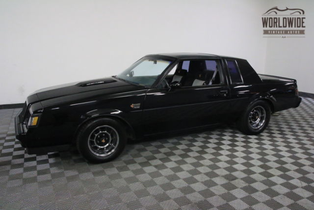 1987 Black Buick Grand National