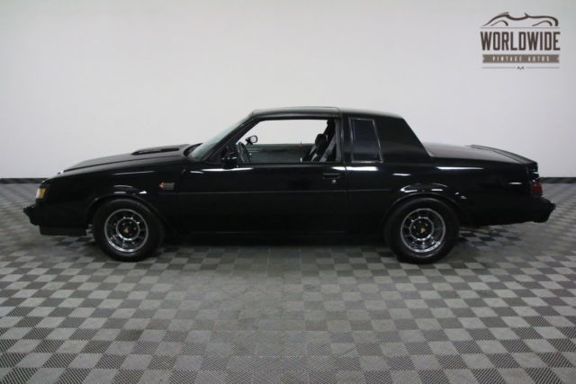 1987 Black Buick Grand National