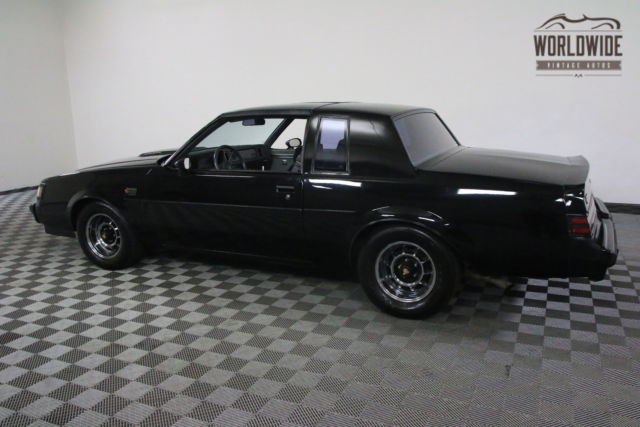 1987 Black Buick Grand National