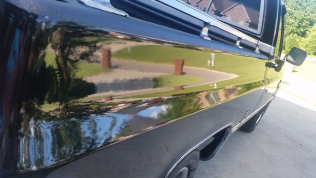 1987 Black Chevrolet Silverado 1500 Standard Cab Pickup