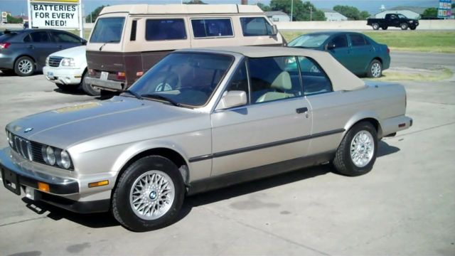 1987 Bronzitbeige-Metallic BMW 3-Series Coupe