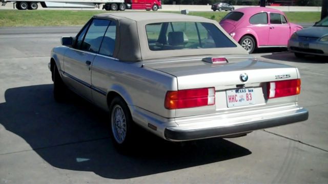 1987 Bronzitbeige-Metallic BMW 3-Series Coupe