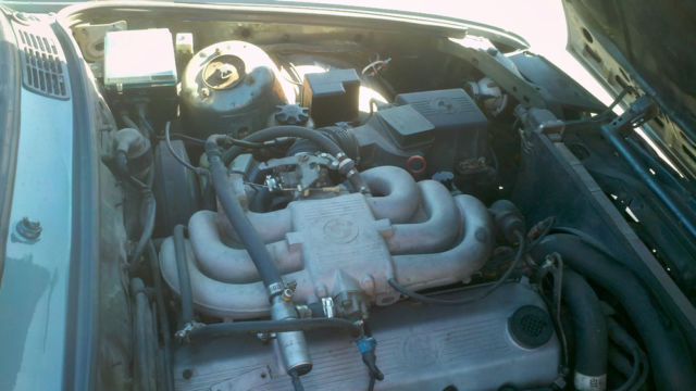 1987 Green BMW 3-Series Sedan