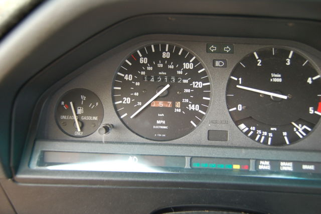 1987 Silver BMW 3-Series Coupe