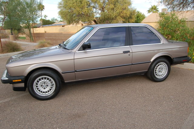 1987 Silver BMW 3-Series Coupe