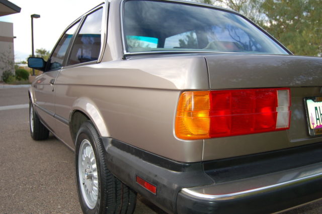 1987 Silver BMW 3-Series Coupe