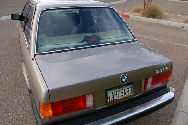 1987 Silver BMW 3-Series Coupe