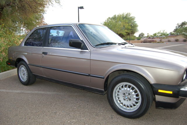 1987 Silver BMW 3-Series Coupe