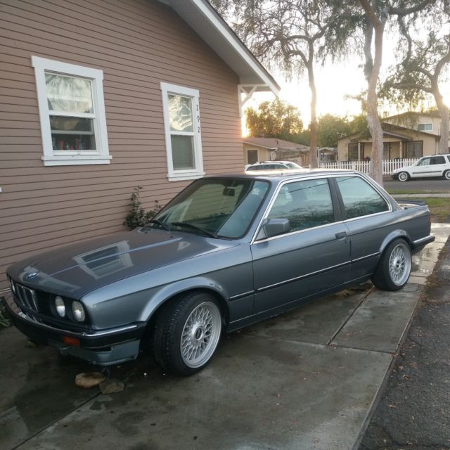 1987 Black BMW 3-Series Coupe