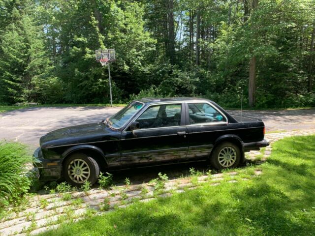1987 Black BMW 3-Series Coupe