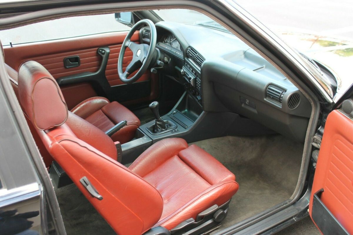 1987 Black BMW 3-Series Coupe