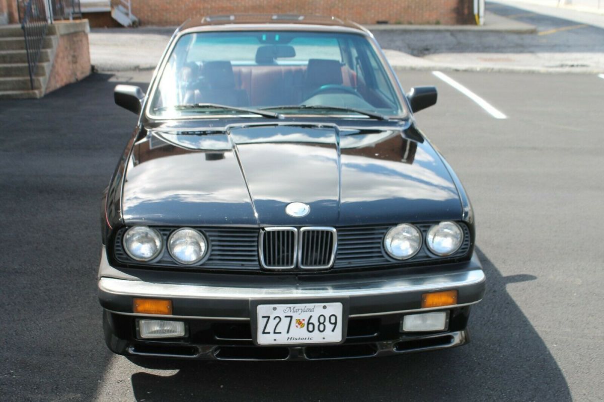 1987 Black BMW 3-Series Coupe