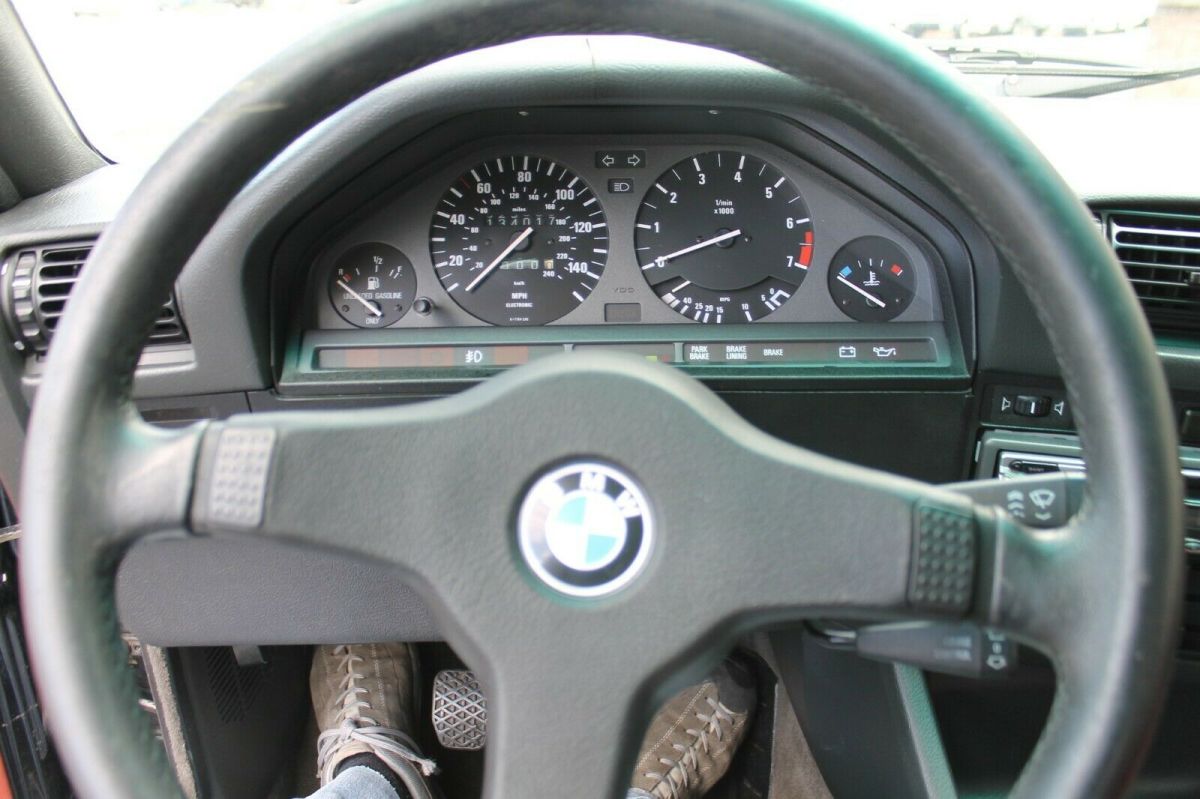 1987 Black BMW 3-Series Coupe