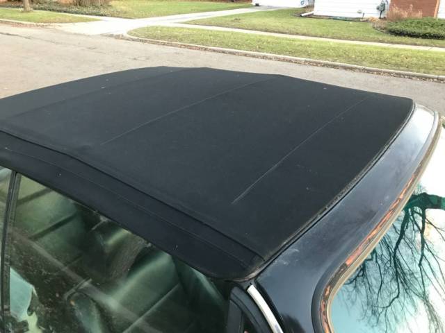 1987 Black BMW 3-Series Convertible