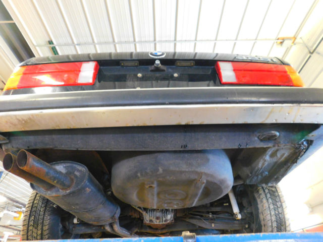 1987 Black BMW 3-Series Convertible