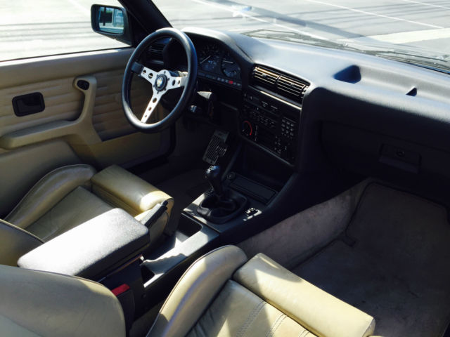 1987 Gray BMW 3-Series Coupe