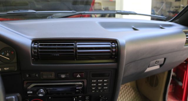 1987 Red BMW 3-Series Sedan