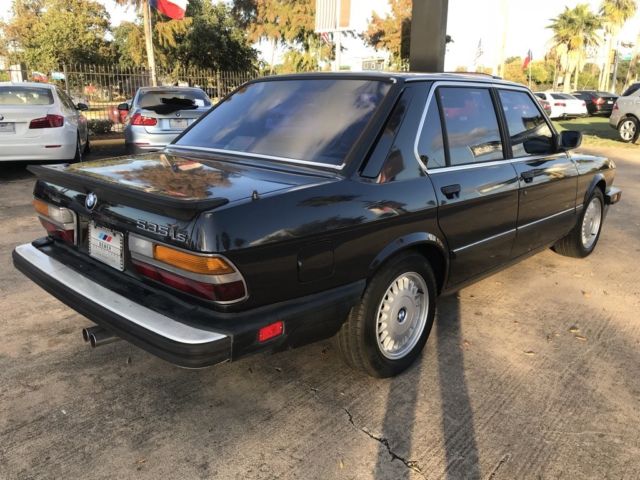 1987 -- BMW 5-Series 4D Sedan