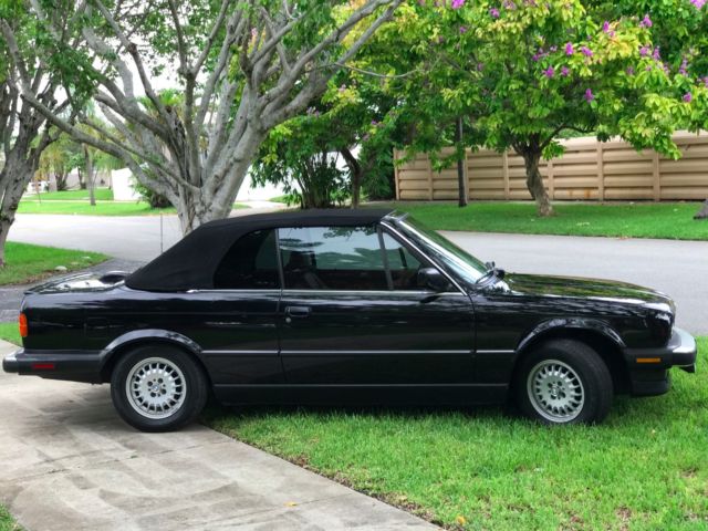 1987 Black BMW 3-Series 2DR