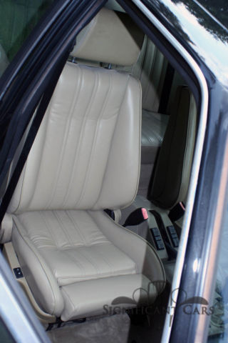 1987 Black BMW 5-Series Sedan