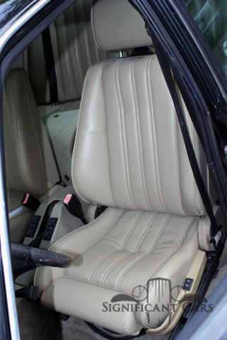 1987 Black BMW 5-Series Sedan