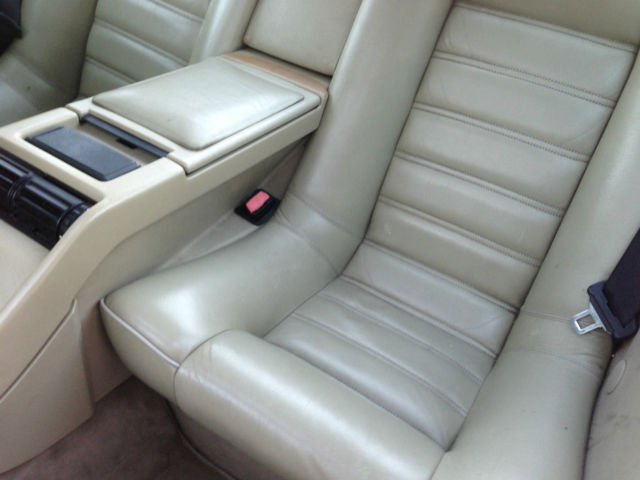 1987 Blue BMW 6-Series Coupe