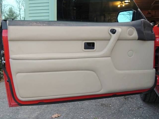 1987 Red BMW M6 Coupe