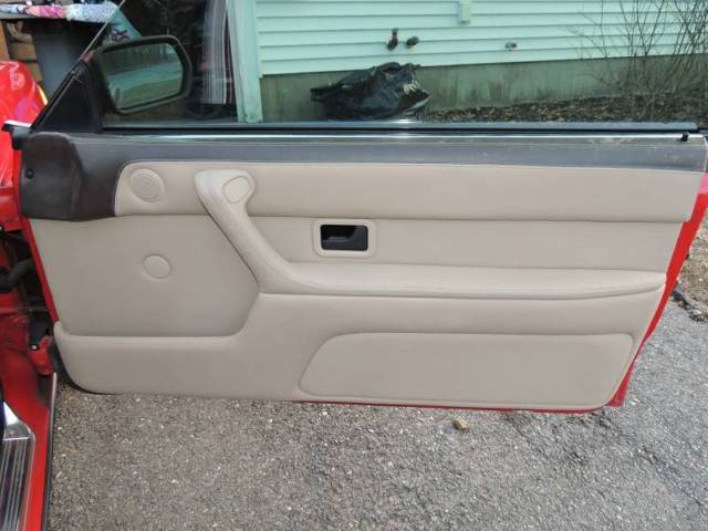 1987 Red BMW M6 Coupe