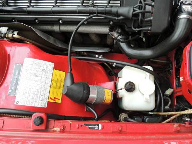 1987 Red BMW M6 Coupe