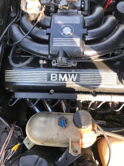 1987 Black BMW 3-Series Coupe