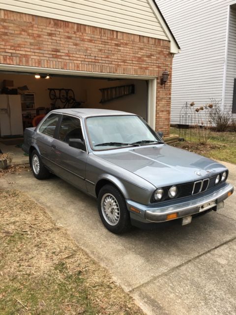 1987 Blue BMW 3-Series Coupe