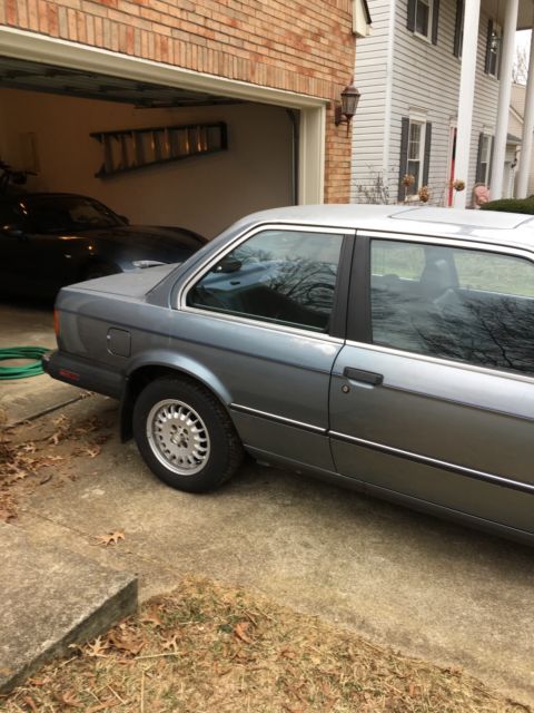 1987 Blue BMW 3-Series Coupe