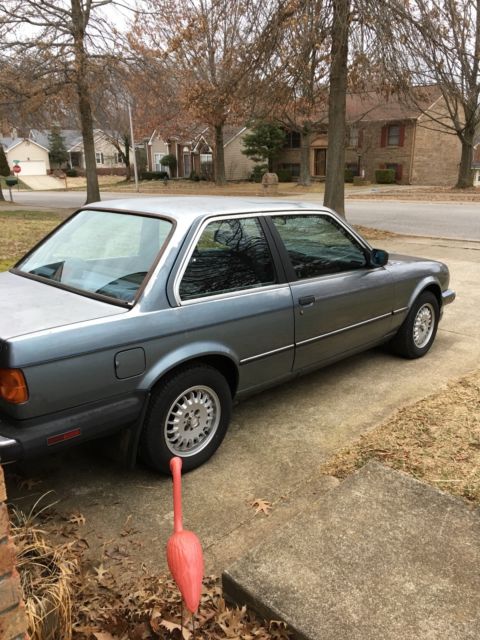1987 Blue BMW 3-Series Coupe