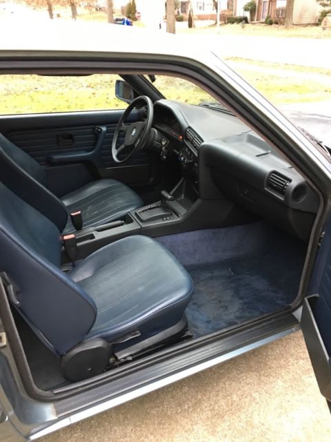1987 Blue BMW 3-Series Coupe