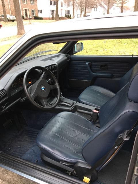 1987 Blue BMW 3-Series Coupe
